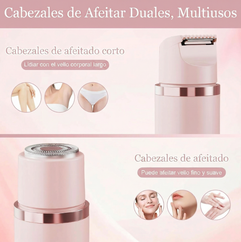 Depiladora eléctrica 2 en 1 - Depilpro